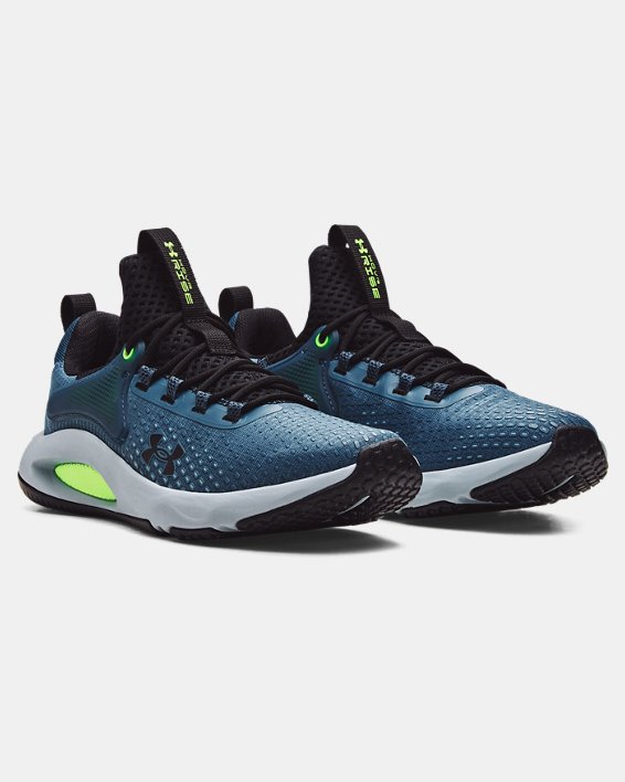 Men's UA HOVR™ Rise 4 Training Shoes in Blue image number 3